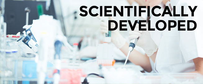 We have spent years developing our products with the latest scientific methods, and only release them to the public once they have surpassed our own high standards.